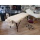 Table de Massage Confort PRO Wengé avec Dossier