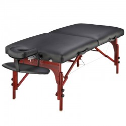 Table de Massage Confort MASTER PRO 79 cm / Noir ou Bleu - 1