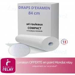 Carton Rouleaux de Draps d´examen 84 cm - 1