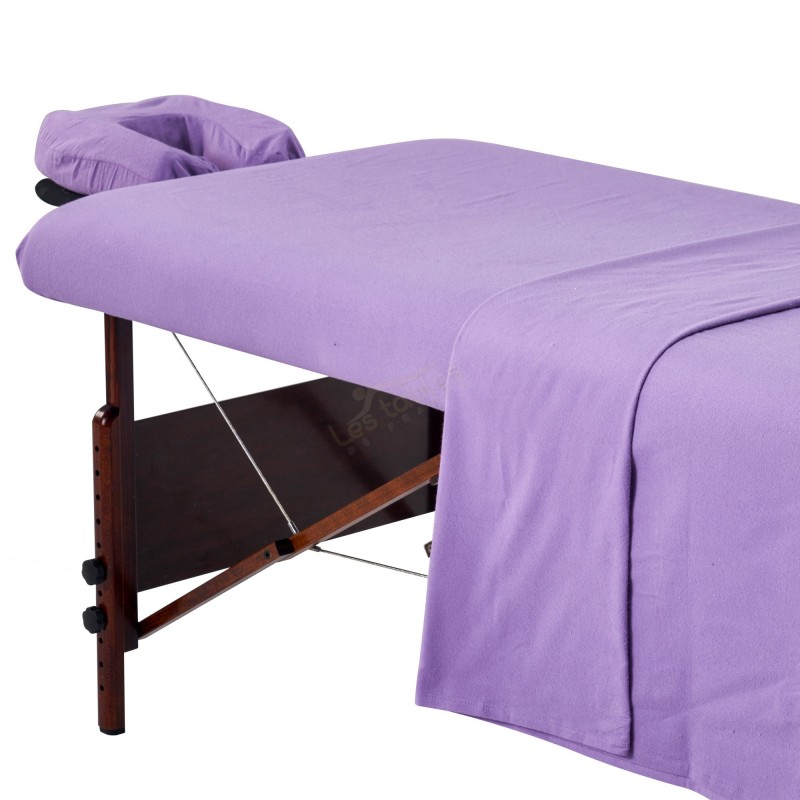 Housse de Table de Massage, Drap de Lit Massage Housse Peluche