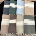 Fouta coton 1x2 mètres NOUVELLE COULEURS!