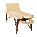 Table de Massage Confort PRO Wengé avec Dossier 76 cm