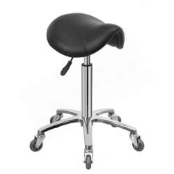 Tabouret Noir Ergonomique Selle de Cheval !Nouveau Modéle! - 1