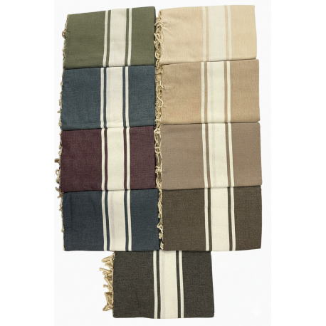 Fouta coton 1x2 mètres NOUVEAU STOCK - 2