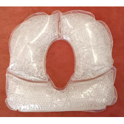 Coussin perles en gel pour trou visage et tétière - Sensation fraicheur garantie - 1